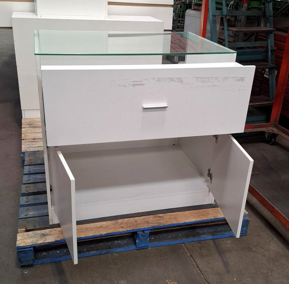 Retail Display Unit with Draw