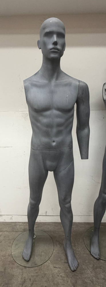 Male Mannequin with Stand - U