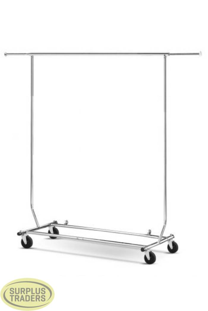 New Chrome Single Rail Rack