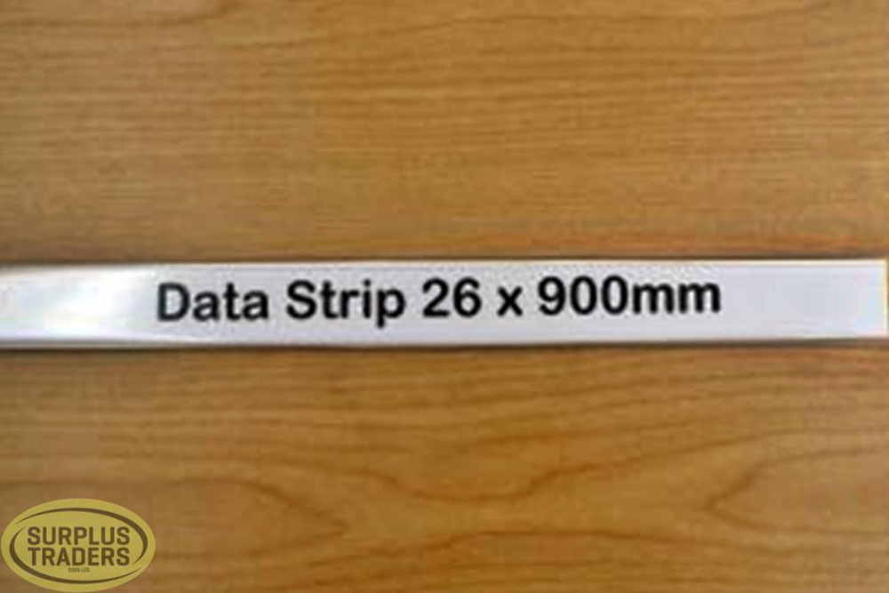 Data Strip Clear 900x26mm
