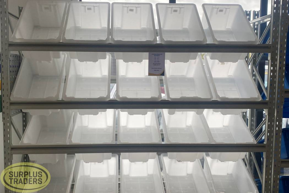 Longspan Shelving with Bins