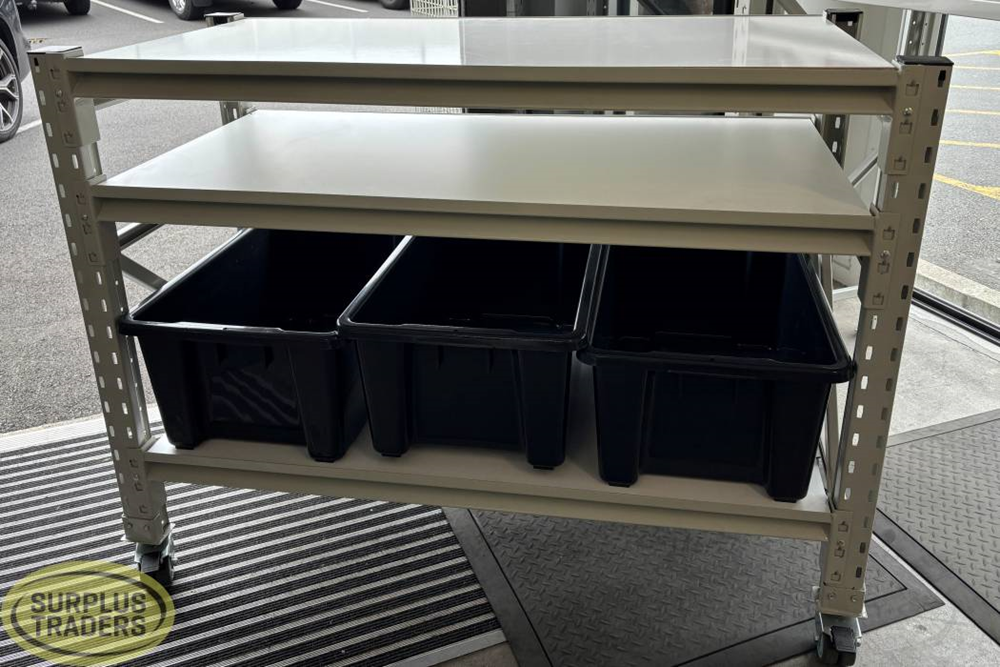 Mobile Workbench with Bins